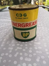 Vintage car & bike BP Energrease Tin Full