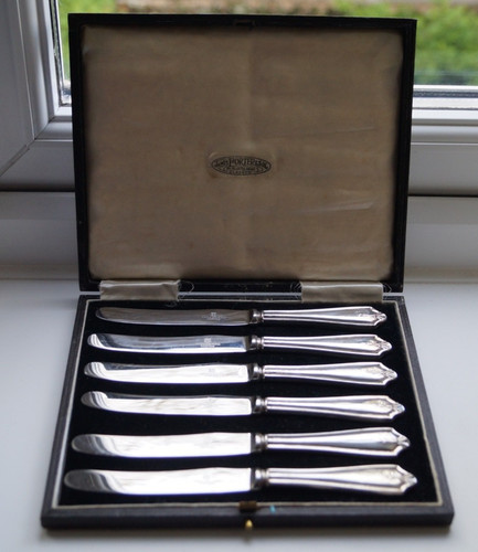 George silver handled - silver,