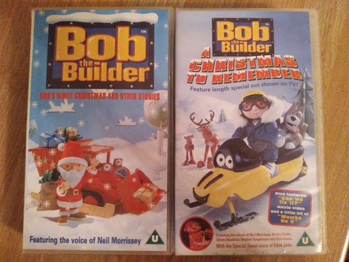 Bob the builder vhs videos - bob,