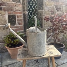 Vintage Galvanized Watering