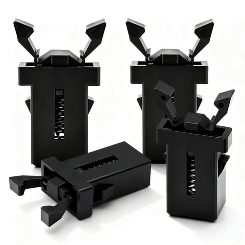 Bin lid catch - &, clips