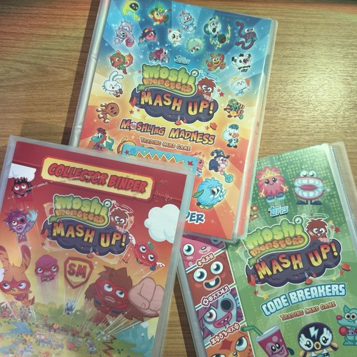 Moshi monsters binders - 3x,