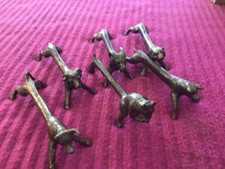 Old Antique Animal Knife Rests