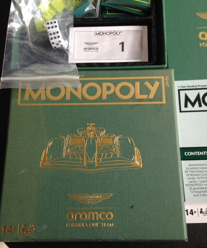 Monopoly board game aramco - monopoly,