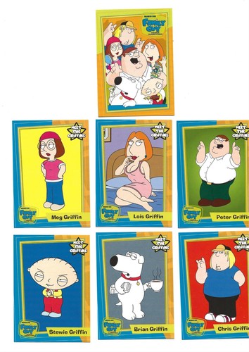 Family guy base basic cards - family,