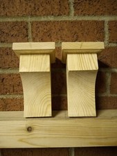 PINE WOOD CORBELS DECORATIVE x
