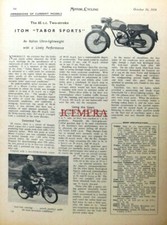 Itom tabor sports 65cc - itom, 'tabor