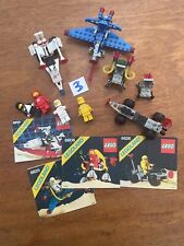 Lego classic space 1980's 4 sets + manuals + mini figures