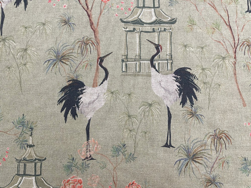 Sandhill cranes lichen green - sandhill,