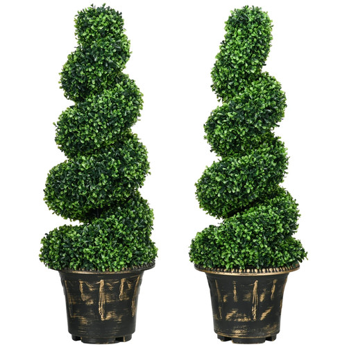 Homcom set potted - homcom, of