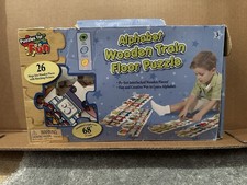 Alphabet Wooden Train Floor