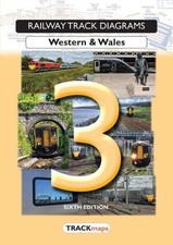 Railway Track Diagrams Book 3 - Western & Wales By TRACKmaps,Myles,Munsey