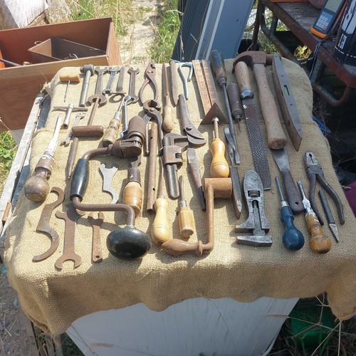 Joblot vintage woodwork - of,