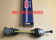 DRIVESHAFT FRONT FITS FORD GALAXY SEAT ALHAMBRAH VW SHARAN BORG & BECK BDS1124