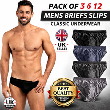PACK OF 3 6 9 12 MENS BRIEFS