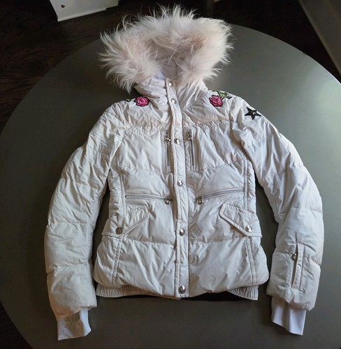 Jet set ski jacket - jet, fur