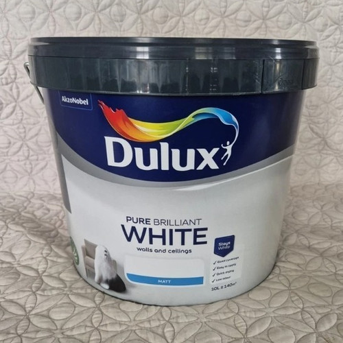 Dulux white matt walls - dulux,
