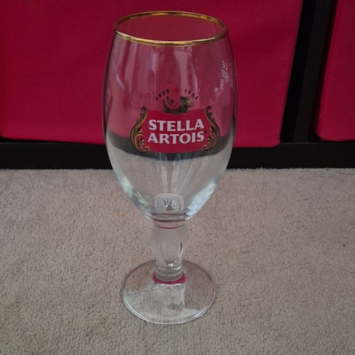 Stella artois gold rim chalice - stella,