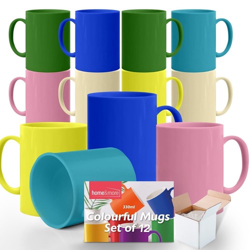 Multi coloured mugs - 12-36,