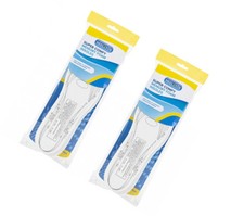 2x Insoles Pair Memory Foam Ladies Men Shoes 3 4 5 6 7 8 9 Adjustable All Sizes