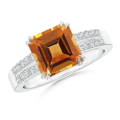 Natural citrine gemstone with - natural,