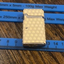 Vintage White Dot Rubber textured Electric Lighter 