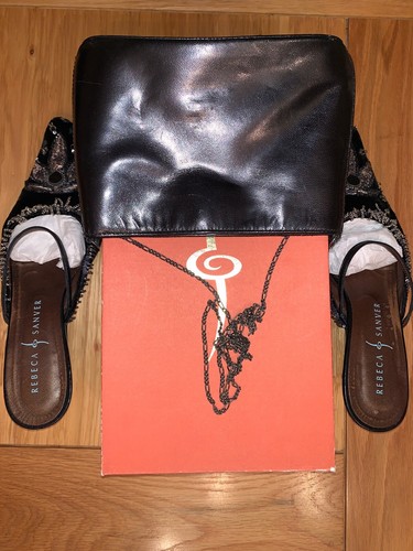 Black rebeca sanver matching - black,
