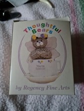 'Thoughtful bears' Regency fine arts vintage Small ornament