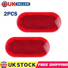 2X Red Door Panel Warning Light Reflector for VW Beetle Caddy Polo 6Q0947419