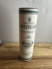 Laphroaig 10 Year Old Islay Single Malt Scotch Whisky Miniature Full