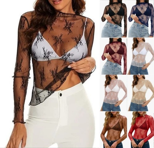 Women mesh lace - mesh,