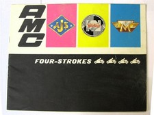 AMC AJS NORTON MATCHLESS Motorcycle Sales Brochure 1965 Four Strokes