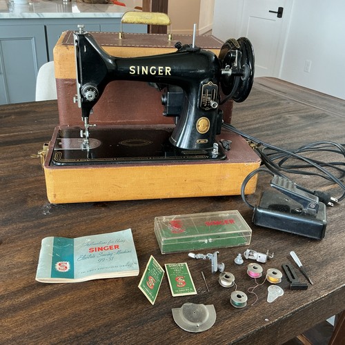 Vtg singer 99k electric sewing - 99k,