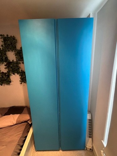 Ikea pax wardrobe - pax, blue
