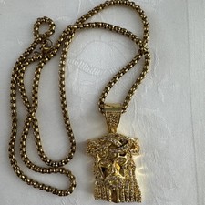 Jesus Piece Pendant Necklace