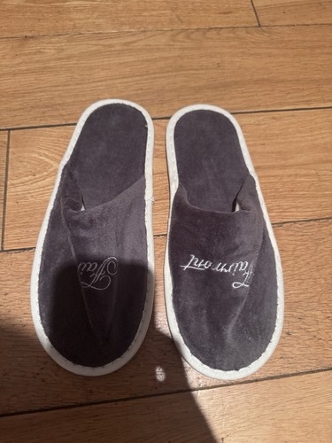 Fairmont hotel home - fairmont, slippers