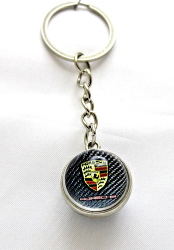 Porsche keyring and glass - porsche,