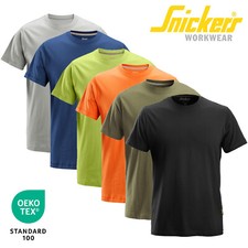 Snickers Workwear Mens Classic T-Shirt Black Blue Grey 2502 100% Cotton S - XXXL