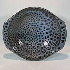 Poole Pottery Rare Blue Lace Decorative Bowl By Guy Sydenham & Tony Morris 60's