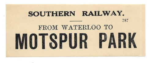 Southern railway luggage - sr,