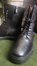Seasalt Women's Cobbled Lane Leather Boots. Brand New. UK7 EU40. RRP £135.