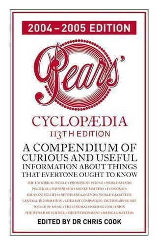 Pears cyclopaedia 2004 - cyclopaedia, 2004-2005