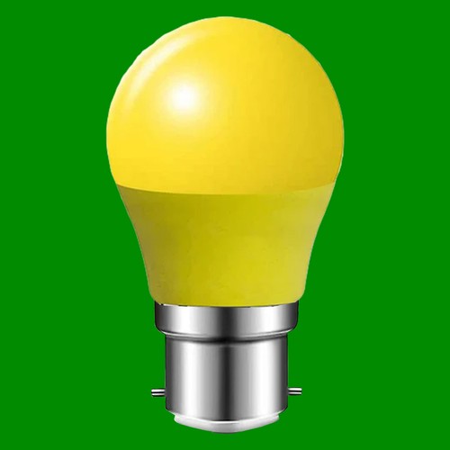 Yellow coloured led g45 - ,