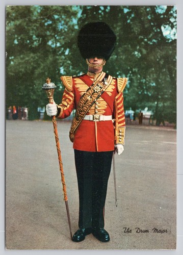 British army drum major - british,