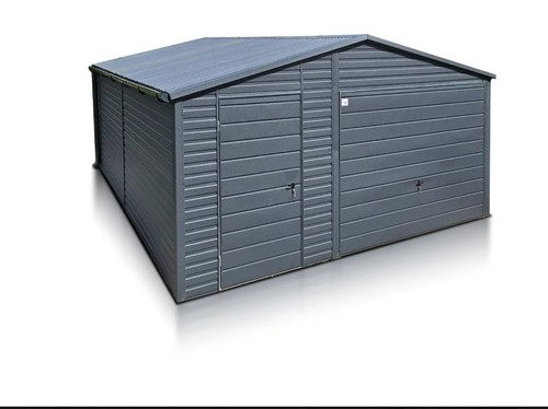 Steel metal garage - steel,