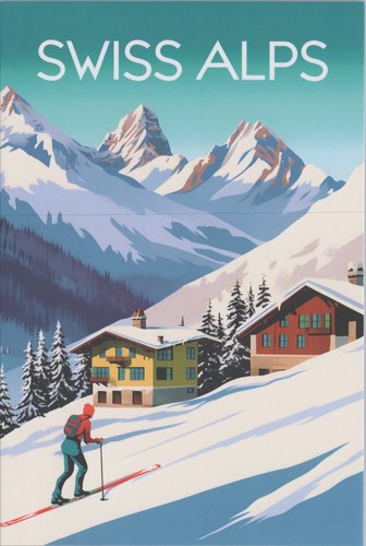 Swiss alps ski chalets - swiss,