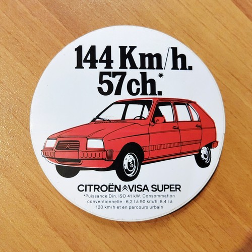 Original old sticker citroen - old,