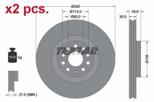 X2 PCS FRONT BRAKE DISC ROTOS