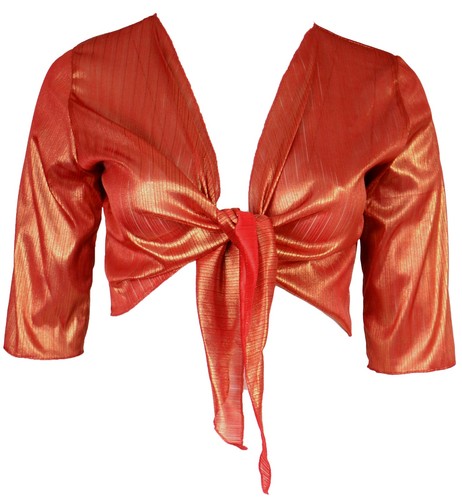 Bright red gold - gold, bolero