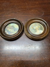 Pair Of miniature portraits In